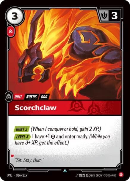 Scorchclaw — Unleashed (#016)