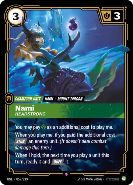 Nami, Headstrong — Unleashed (#052)