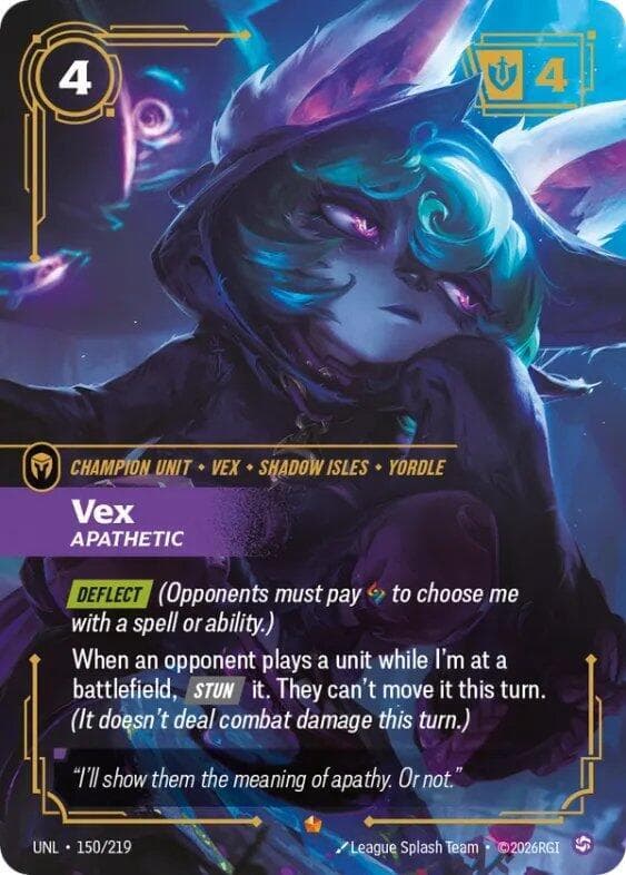 Vex, Apathetic — Unleashed (#150)