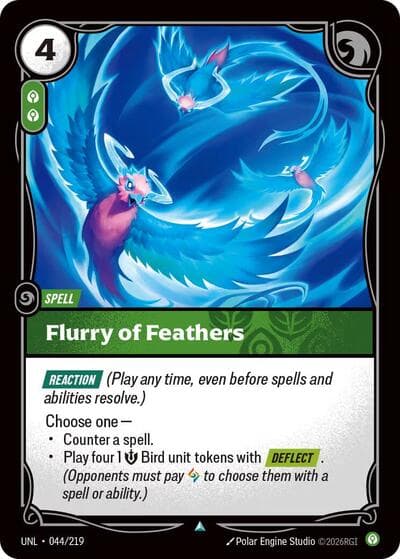Flurry of Feathers card