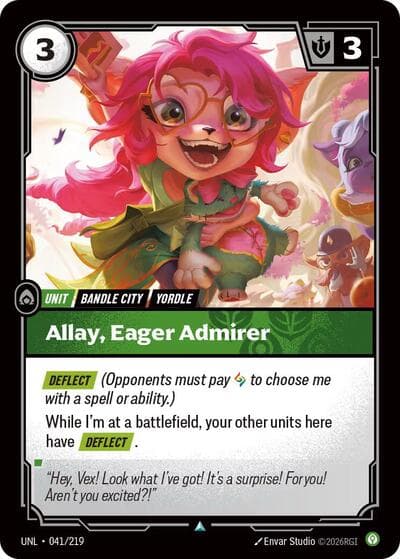 Allay, Eager Admirer card