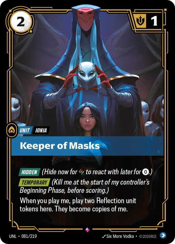 Keeper of Masks — Unleashed (#081)