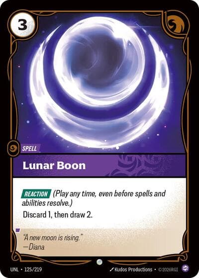 Lunar Boon card
