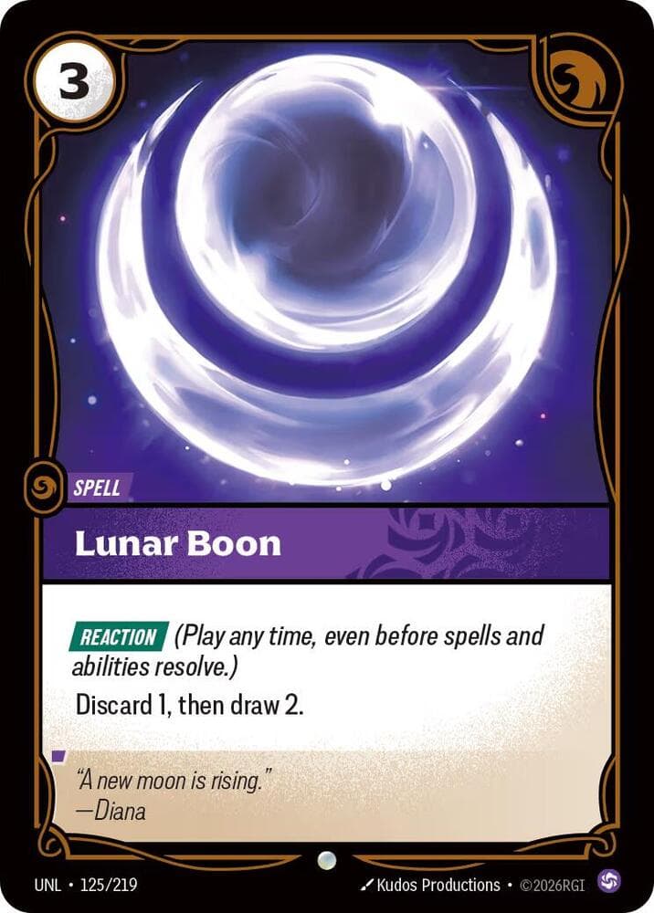 Lunar Boon — Unleashed (#125)