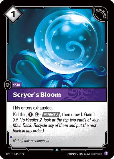 Scryer's Bloom card
