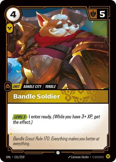 Bandle Soldier card