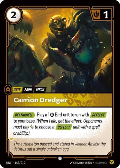 Carrion Dredger card