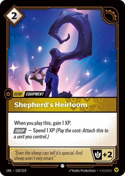 Shepherd's Heirloom card