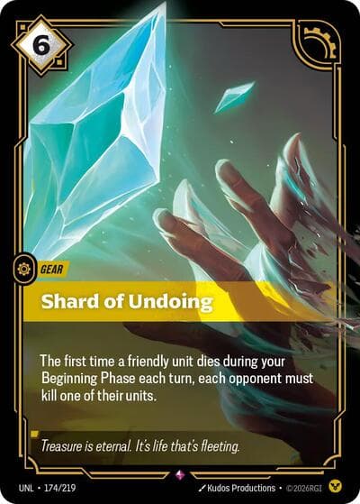 Shard of Undoing card