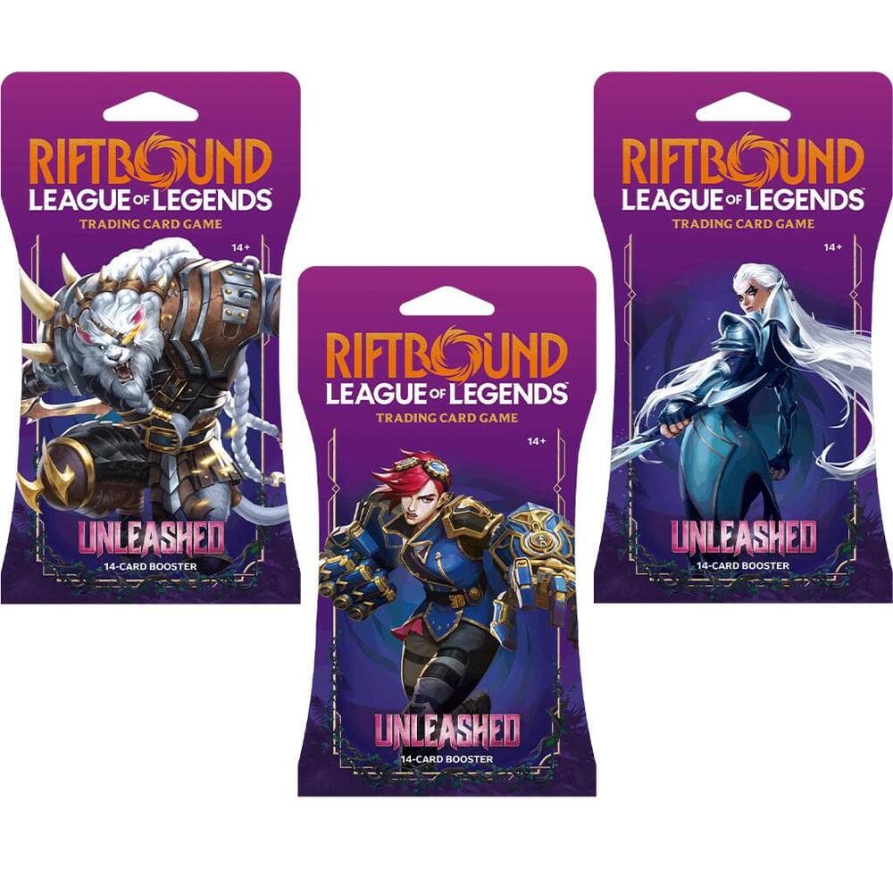Unleashed - Sleeved Booster Pack Art Bundle [Set of 3] product shot