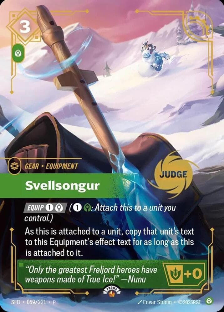 Svellsongur — Judge Promos (#059)