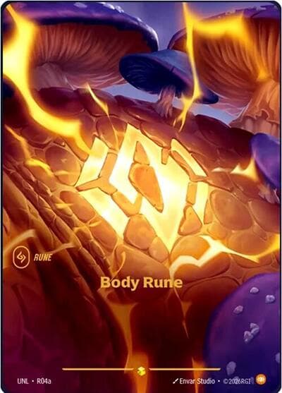 Body Rune card