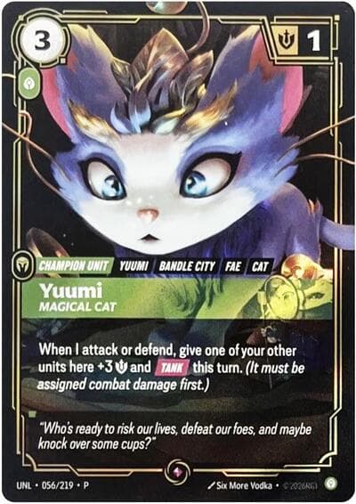 Yuumi, Magical Cat card