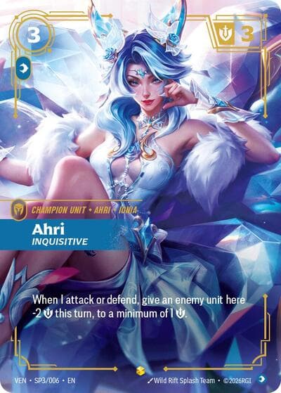 Ahri, Inquisitive card
