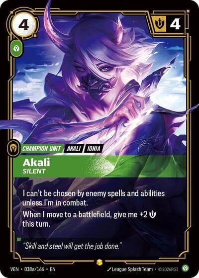 Akali, Silent card