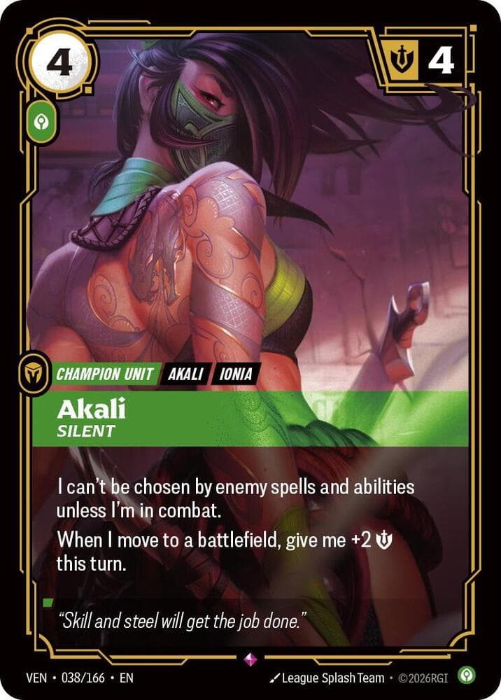 Akali, Silent — Vendetta (#038)