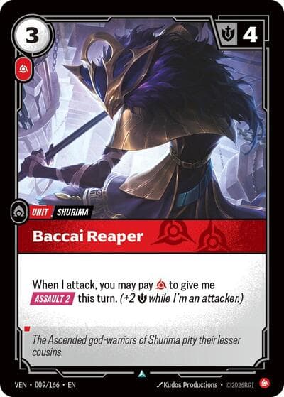 Baccai Reaper card