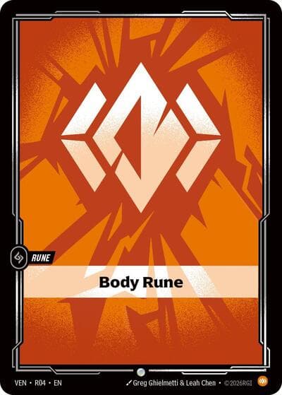 Body Rune card