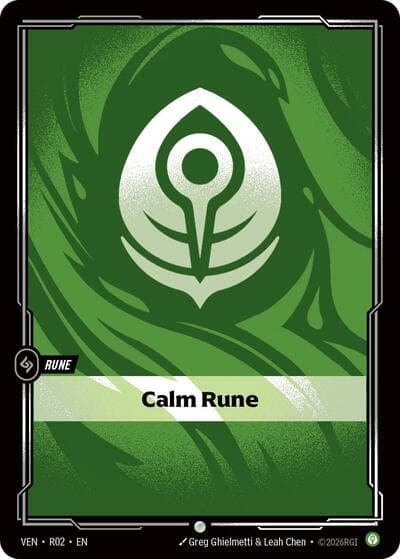 Calm Rune card
