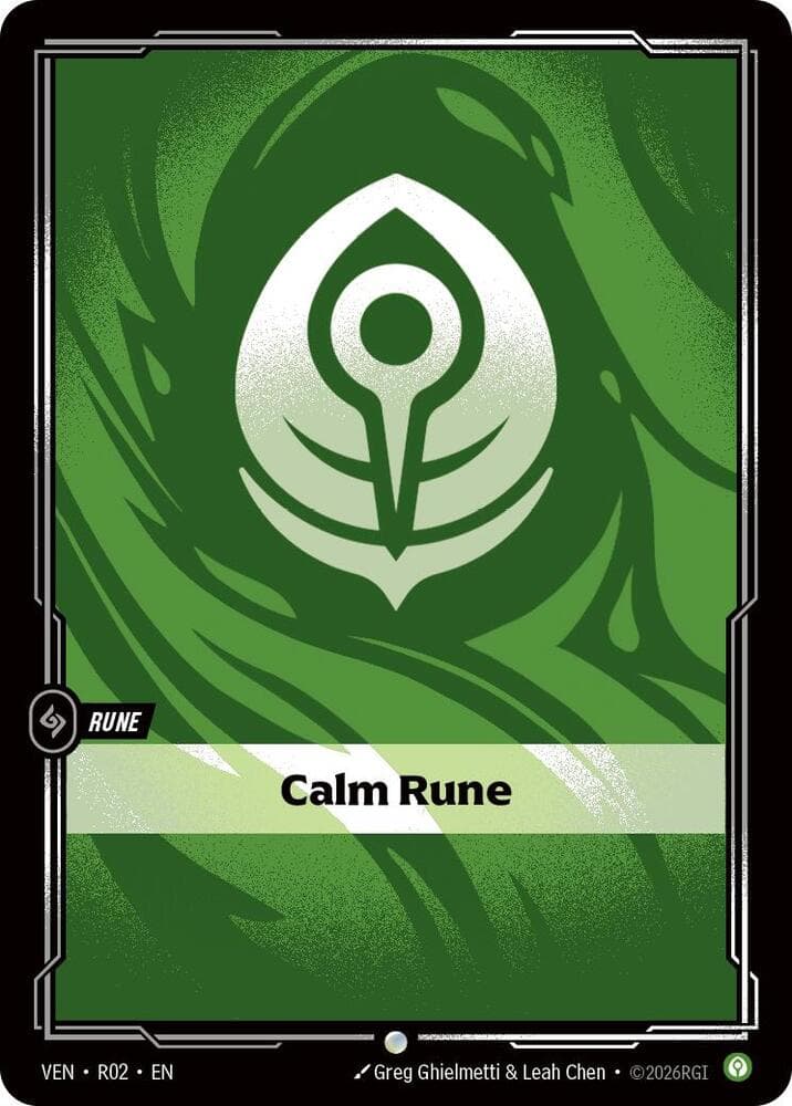 Calm Rune — Vendetta (#R02)