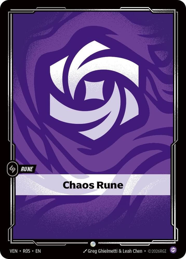 Chaos Rune — Vendetta (#R05)