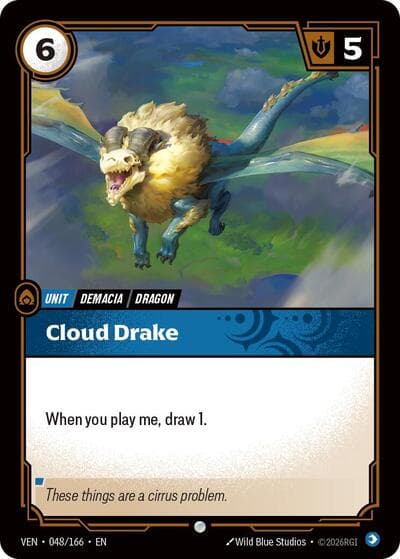 Cloud Drake card