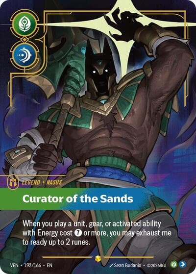 Nasus, Curator of the Sands card