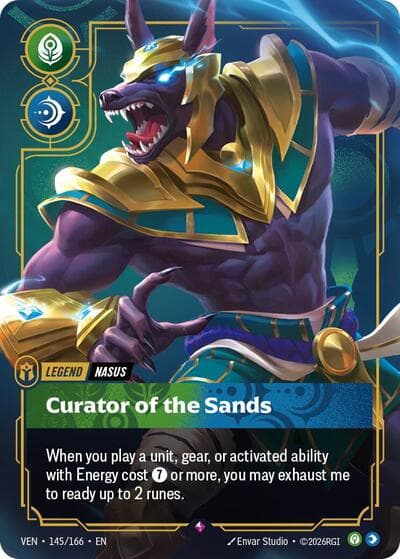 Nasus, Curator of the Sands card