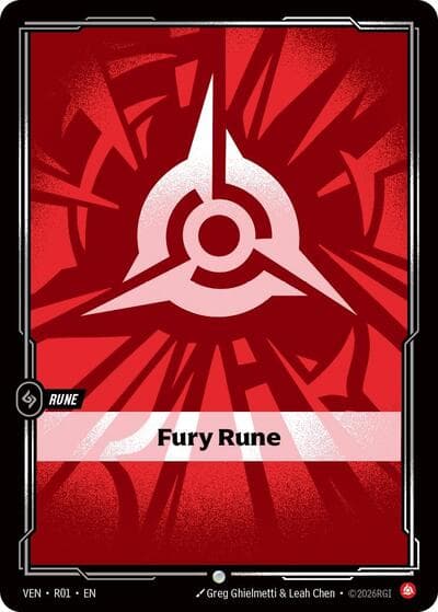 Fury Rune card