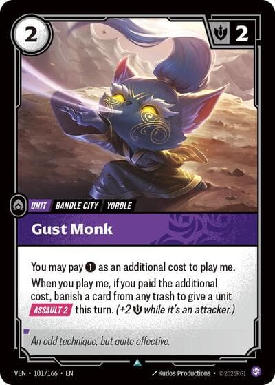 Gust Monk card