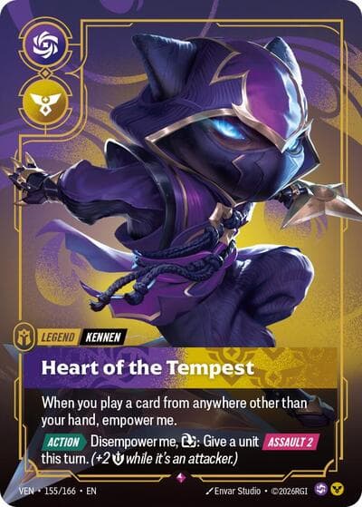 Kennen, Heart of the Tempest card