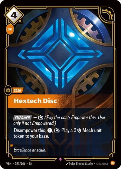 Hextech Disc card