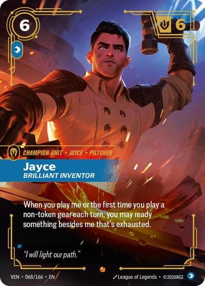 Jayce, Brilliant Inventor card