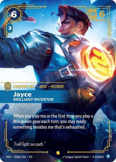 Jayce, Brilliant Inventor card