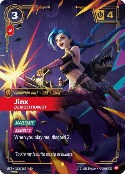 Jinx, Demolitionist (Overnumbered) card