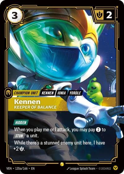 Kennen, Keeper of Balance card