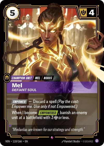 Mel, Defiant Soul card