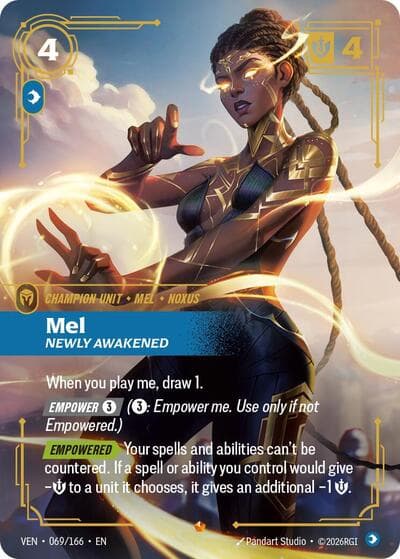 Mel, Newly Awakened card