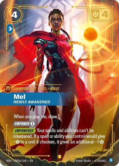 Mel, Newly Awakened card