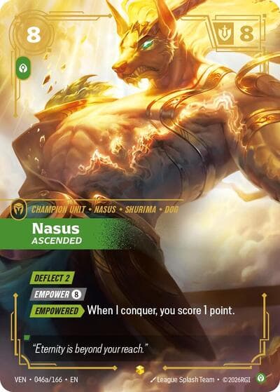 Nasus, Ascended card
