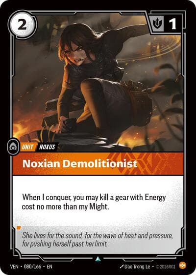 Noxian Demolitionist card