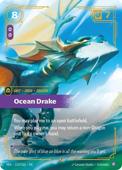 Ocean Drake card