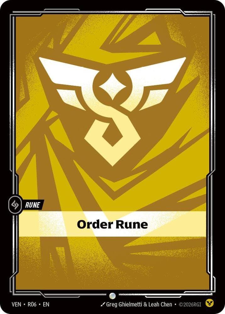 Order Rune — Vendetta (#R06)