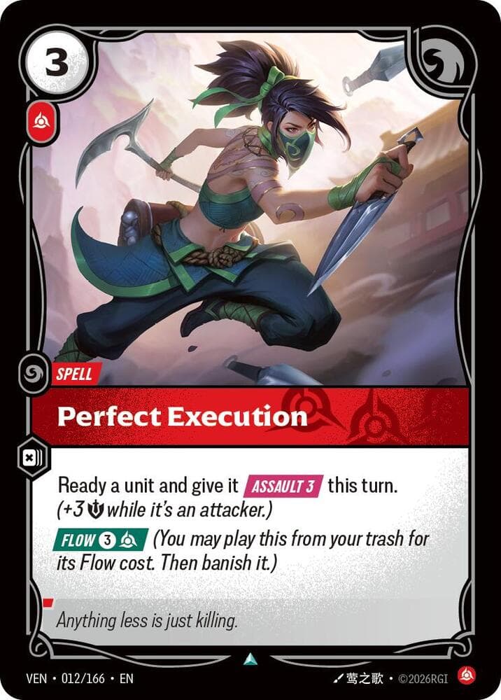 Perfect Execution — Vendetta (#012)