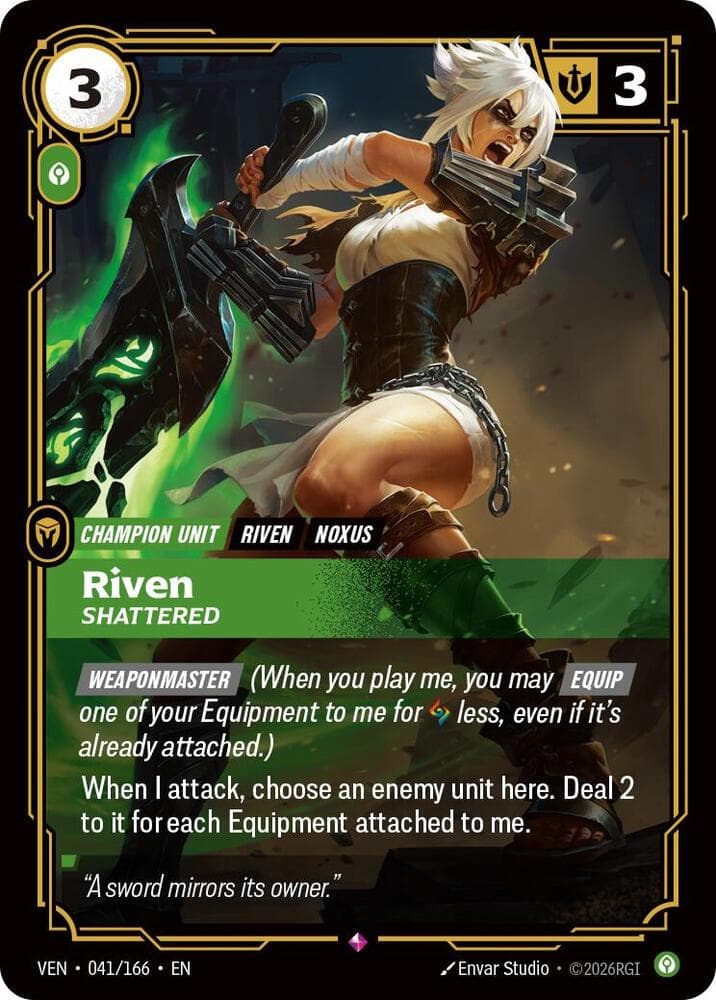 Riven, Shattered — Vendetta (#041)