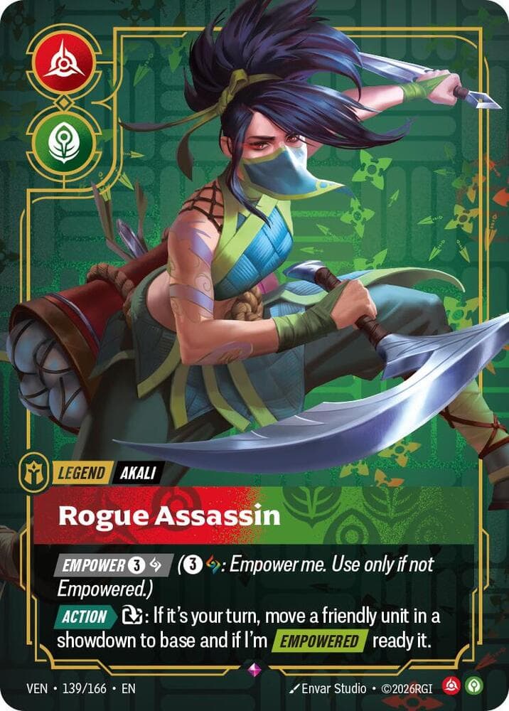 Akali, Rogue Assassin — Vendetta (#139)