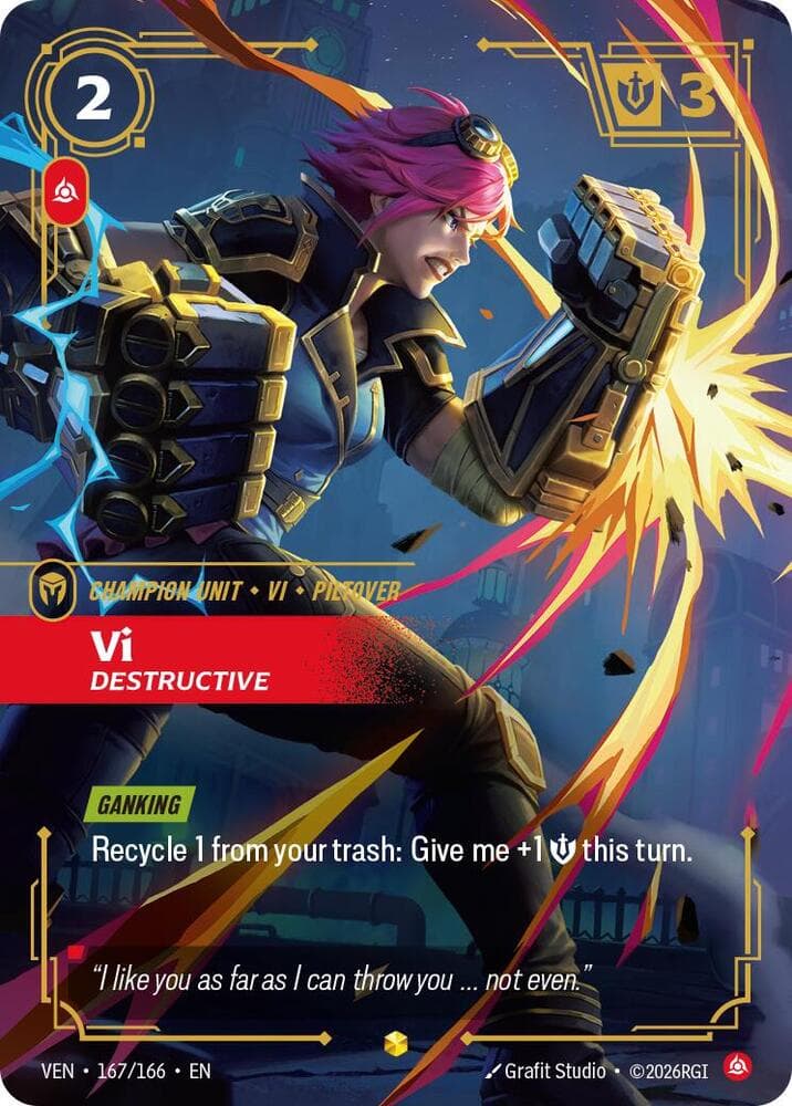 Vi, Destructive (Overnumbered) — Vendetta (#167)