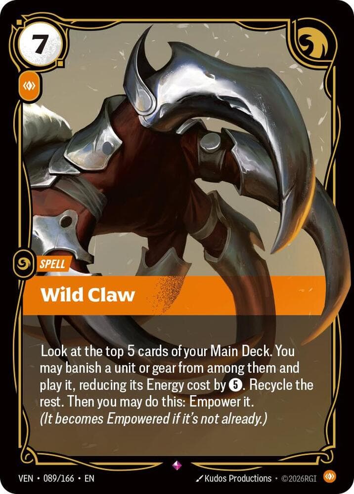 Wild Claw — Vendetta (#089)