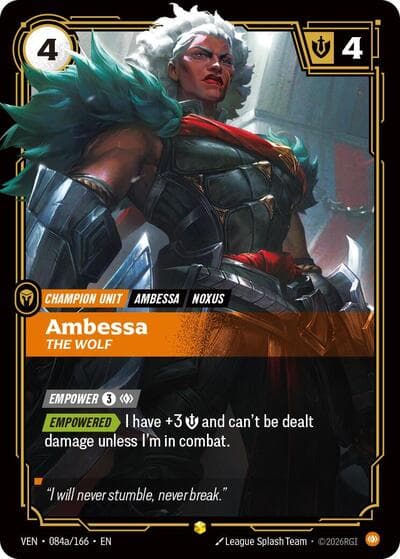 Ambessa, The Wolf card
