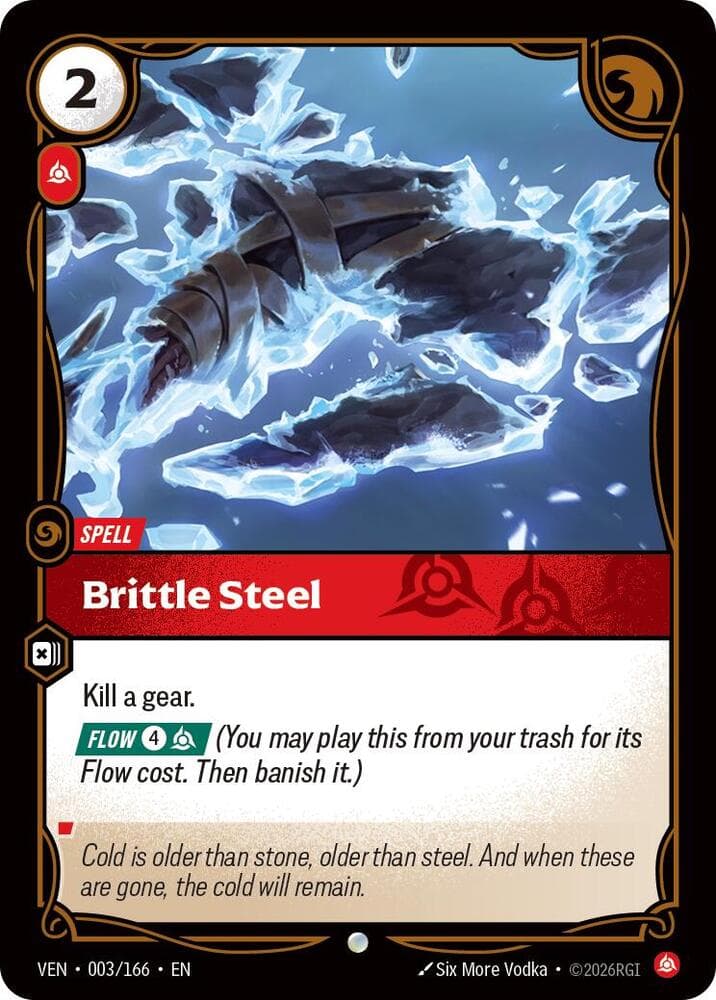 Brittle Steel — Vendetta (#003)